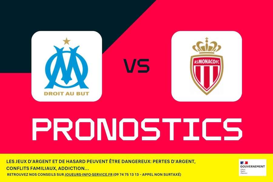 Marseille - Monaco : Pronostics, meilleurs paris et cotes (J16 - Ligue 1) Marseille - Monaco : Pronostics, meilleurs paris et cotes (J16 - Ligue 1)