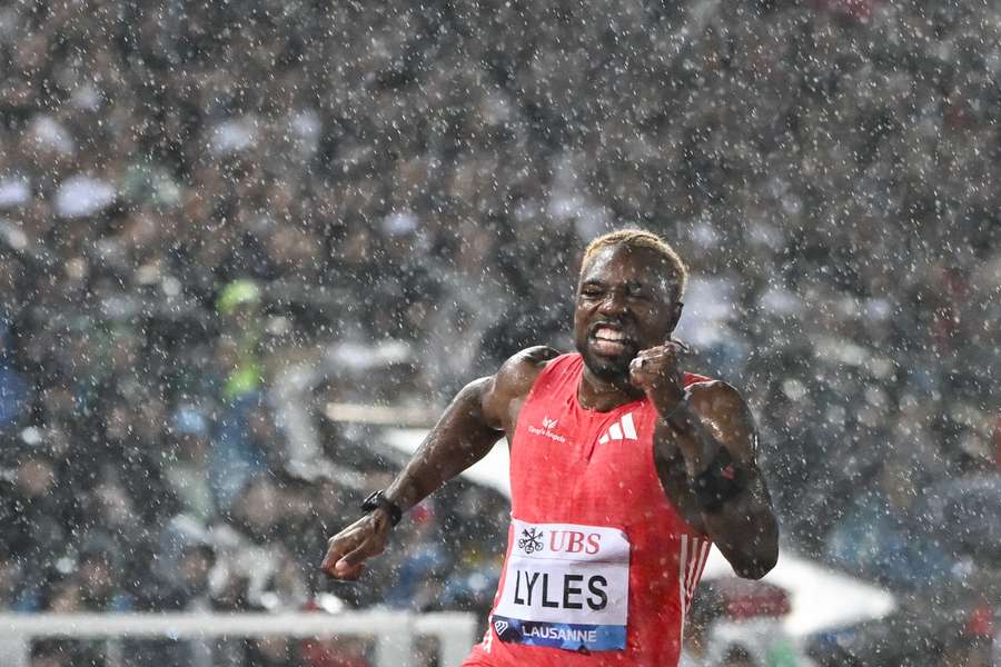 Lyles volverá a correr bajo la lluvia en Zúrich