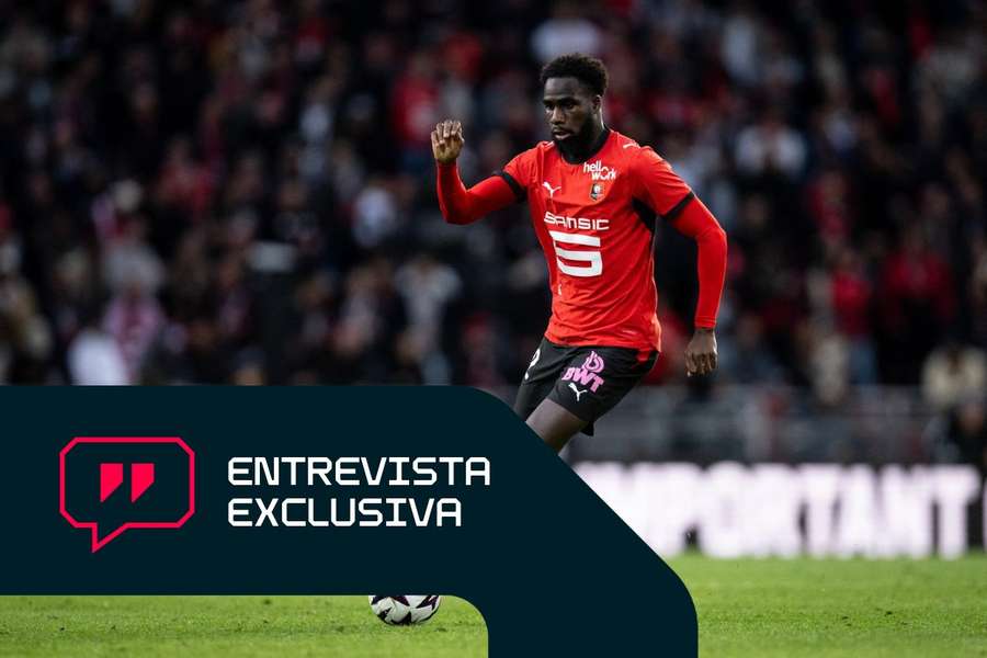 Boulaye Dia, en acción con el Rennes