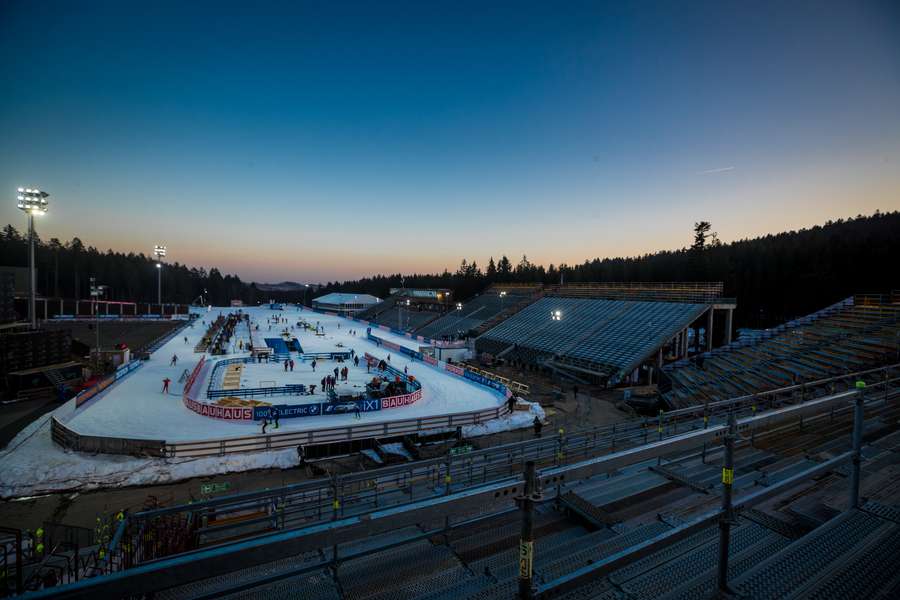 Vysočina Arena bude od čtvrtka hostit biatlonový Světový pohár