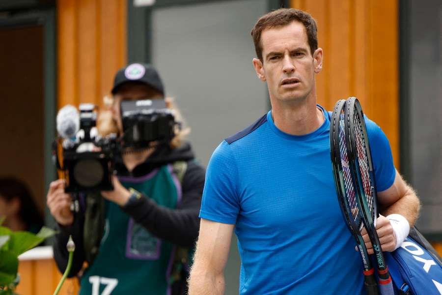 Murray is one of many British players in action at Wimbledon