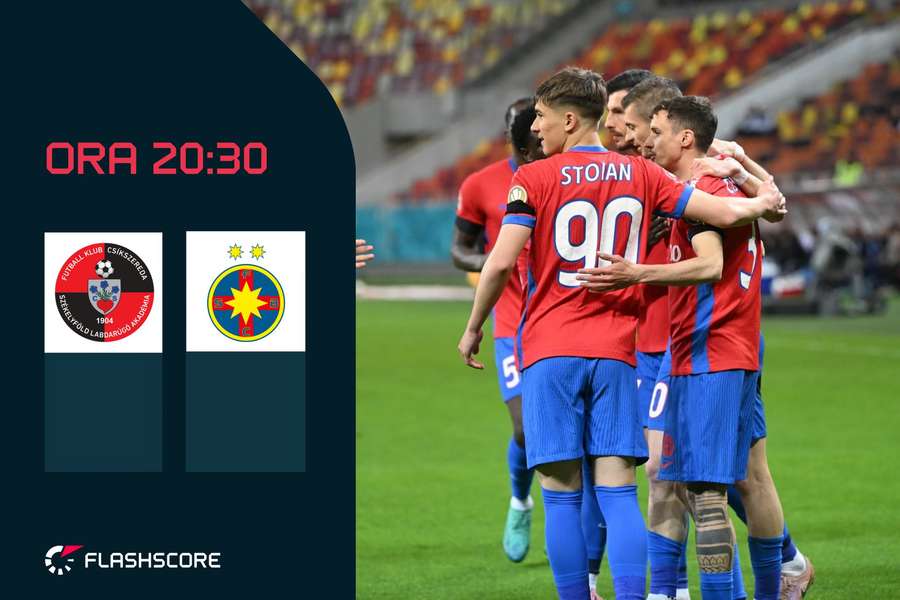 LIVE Superliga Csikszereda Miercurea Ciuc - FCSB
