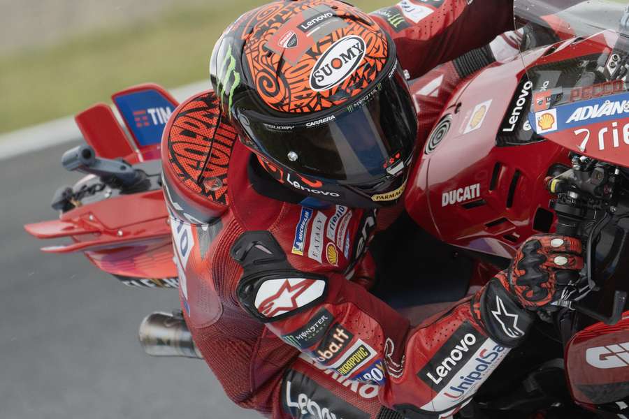 Francesco Bagnaia au Japon.