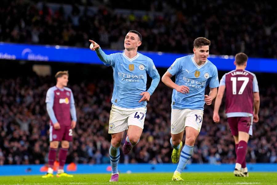 Foden garantiu a goleada do City no Etihad