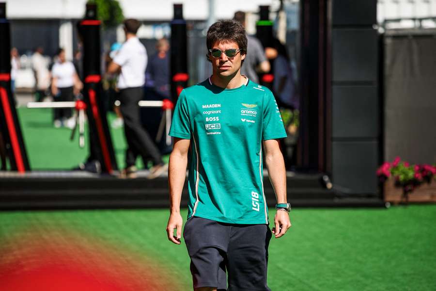 Lance Stroll à Barcelone ce week-end.
