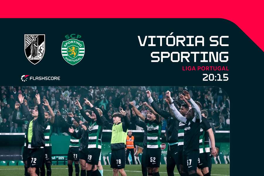 Sporting visita o Vitória SC em Guimarães