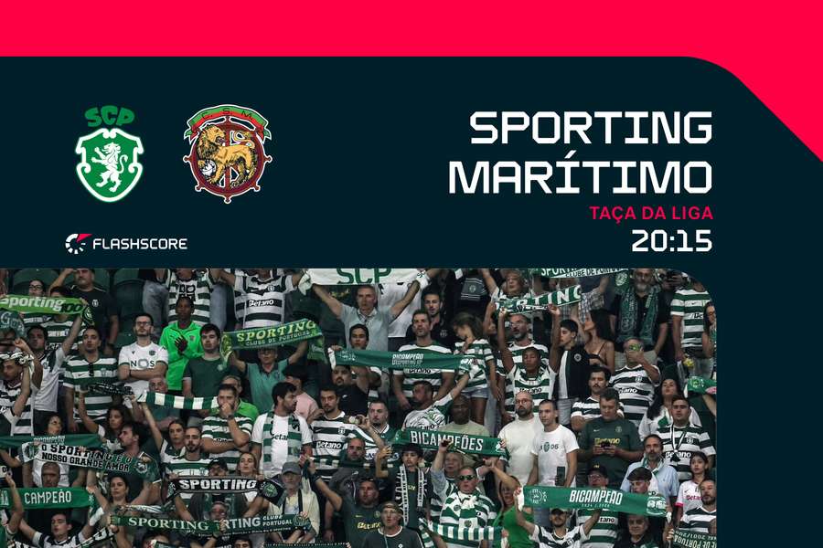 Sporting recebe Marítimo em Alvalade Sporting recebe Marítimo em Alvalade