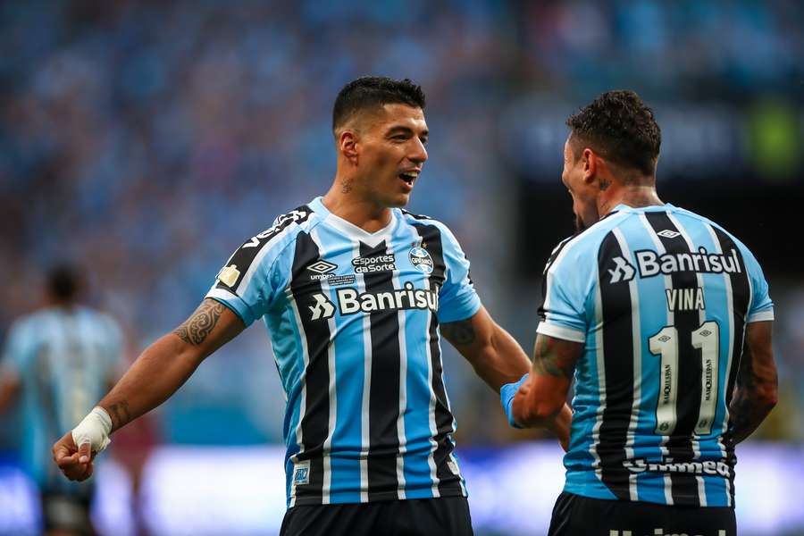 Suárez marcou, até aqui, 11 gols em 15 jogos pelo Grêmio