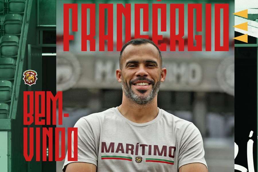 Fransérgio oficializado pelo Marítimo