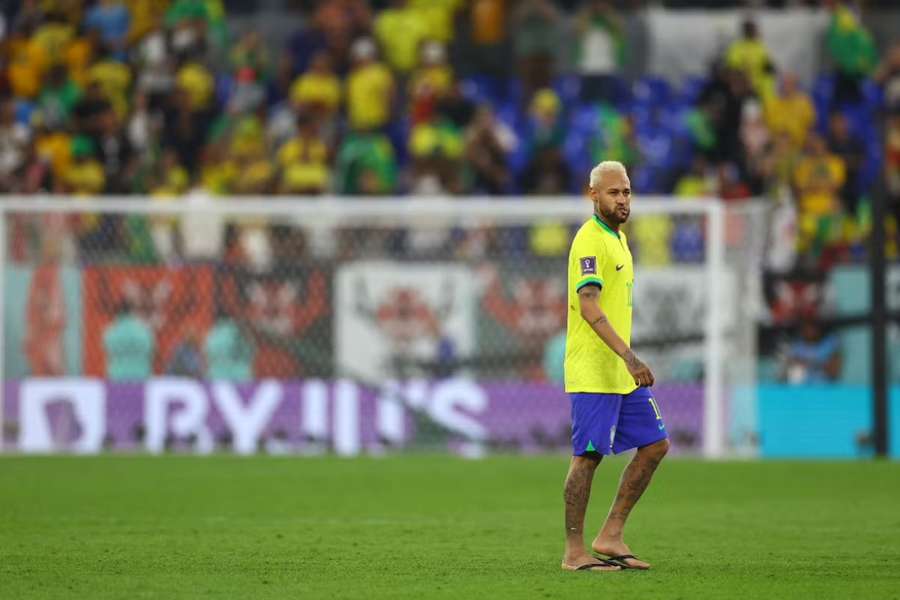 Neymar returned from injury against South Korea