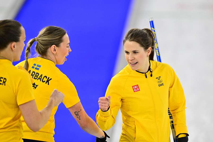 Anna Hasselborg and her team have returned to the Olympic final Anna Hasselborg and her team have returned to the Olympic final