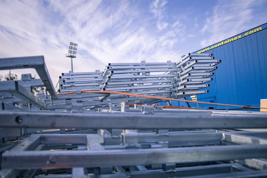 Nowa trybuna Warty Poznań będzie gotowa na przyjęcie kibiców w maju