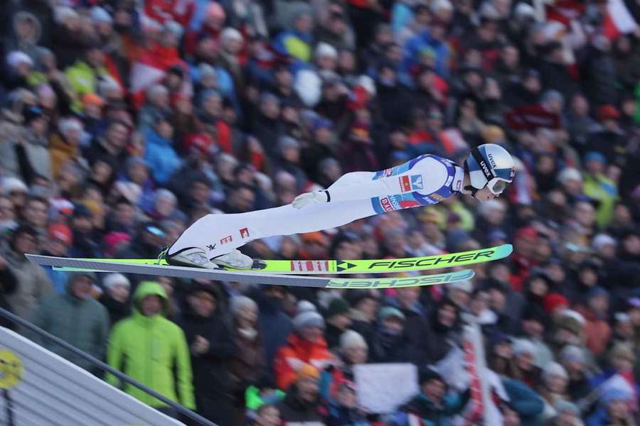 Stephan Embacher zachwycił trzecim miejscem na Bergisel