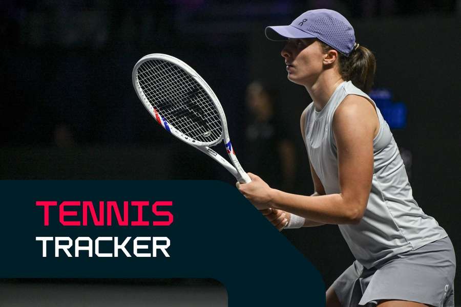 Swiatek couldn't seal her spot in the final four of the WTA Finals