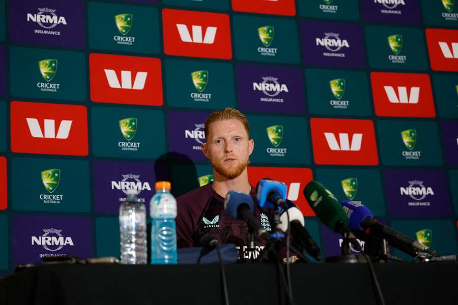 Ben Stokes speaks to reporters at the SCG on Saturday. Ben Stokes speaks to reporters at the SCG on Saturday.
