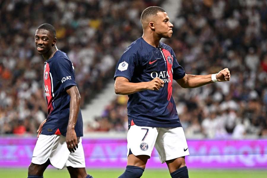 Kylian Mbappé marca no seu regresso
