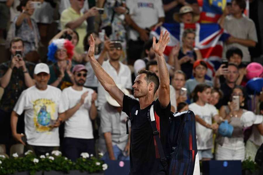 Andy Murray and Dan Evans of Great Britain versus Taylor Fritz and Tommy Paul of USA