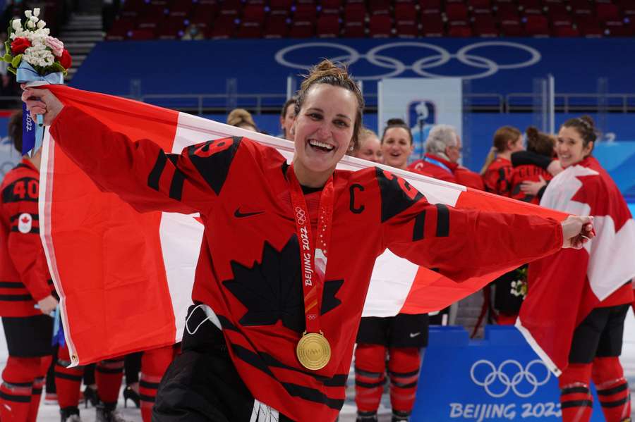 Marie-Philip Poulin has won four olympic medals in her career