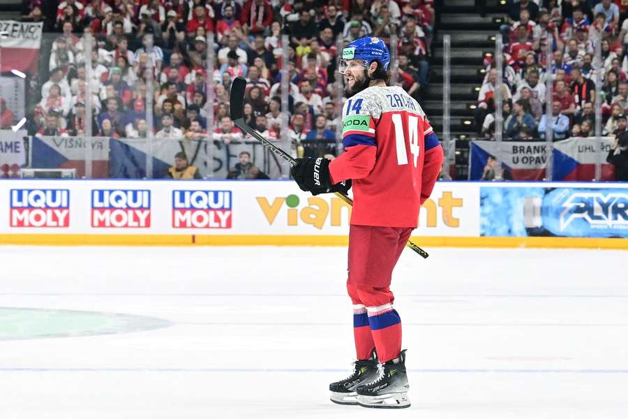 Zacha patřil k oporám během domácího MS 2024.
