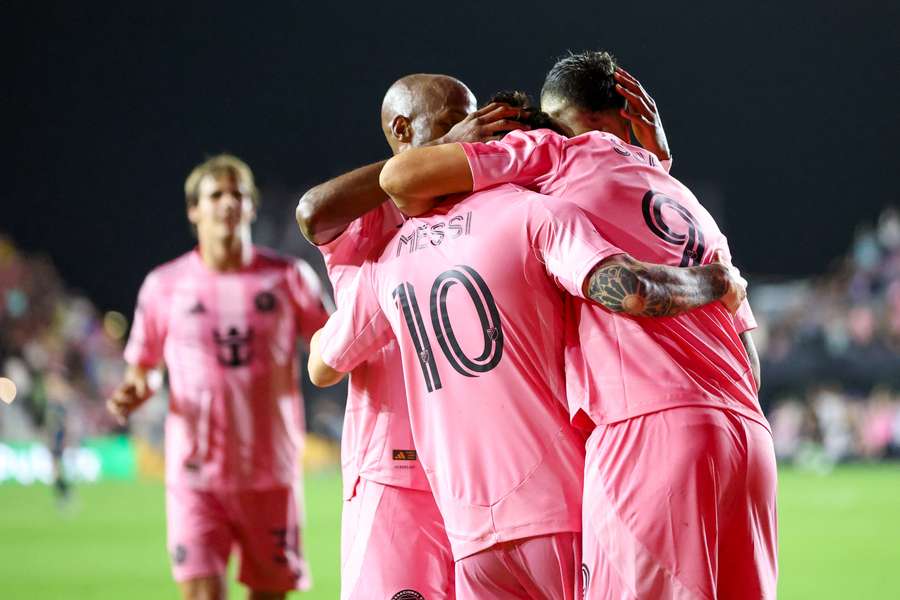 Messi, con el Inter de Miami