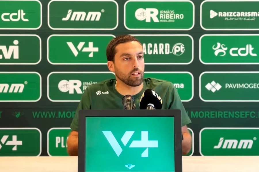 Vasco Botelho da Costa, treinador do Moreirense Vasco Botelho da Costa, treinador do Moreirense