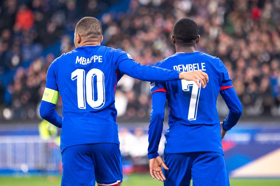 Mbappe and Dembele will be hoping to help deliver France's first title since 2018 Mbappe and Dembele will be hoping to help deliver France's first title since 2018