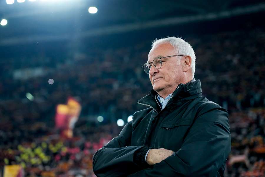 Claudio Ranieri durante il derby dello scorso 5 gennaio