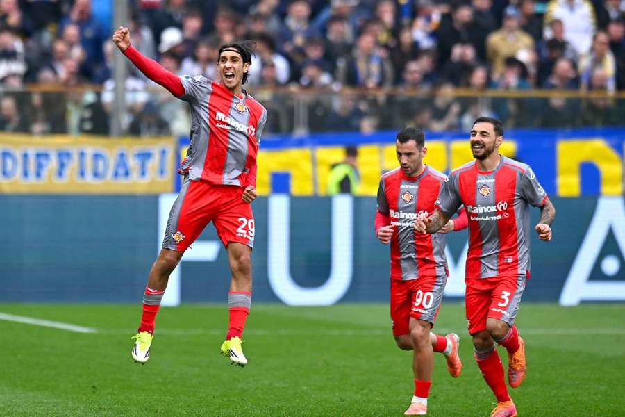 L'esultanza di Maleh L'esultanza di Maleh