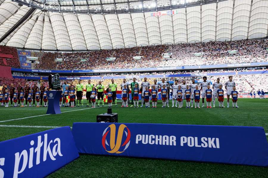 Ujęcia z finału Pucharu Polski w 2025 roku