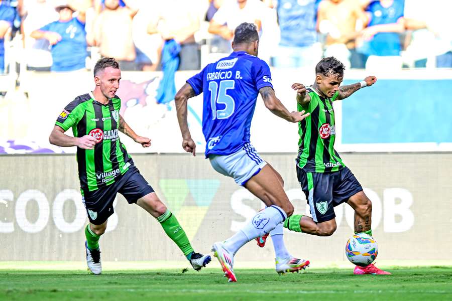 O América-MG gerou desconforto para o Cruzeiro