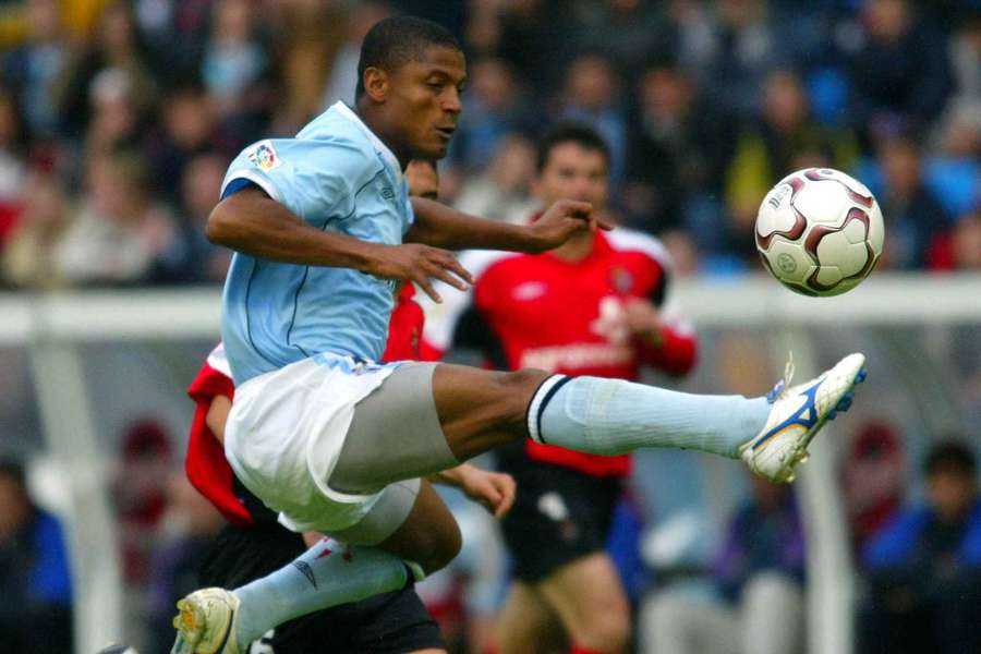'Catanha', durante su etapa en el Celta de Vigo