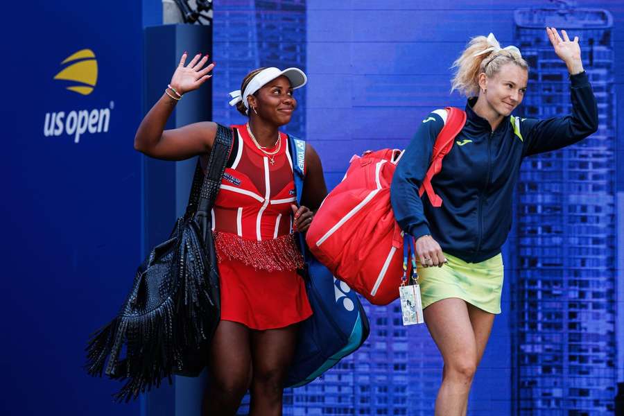 Siniaková s Townsendovou postoupily do čtvrtfinále US Open. Siniaková s Townsendovou postoupily do čtvrtfinále US Open.