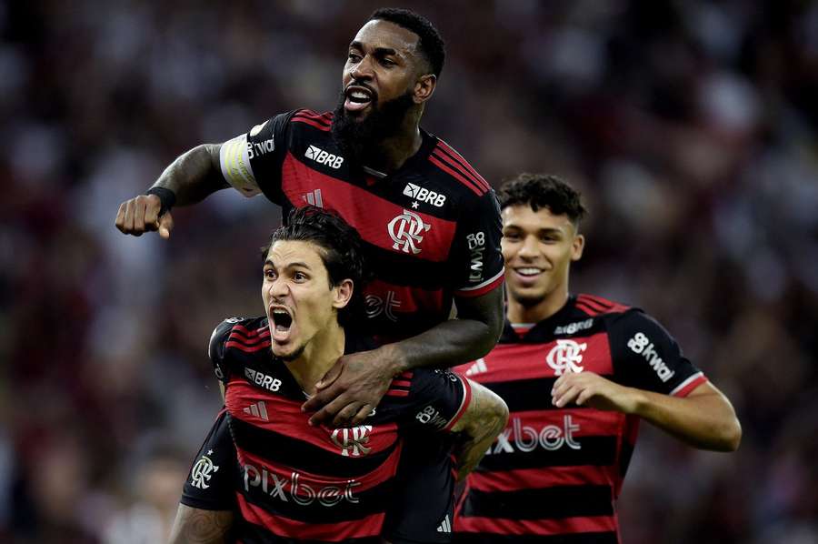 Pedro deu a vitória ao Flamengo aos 83 minutos