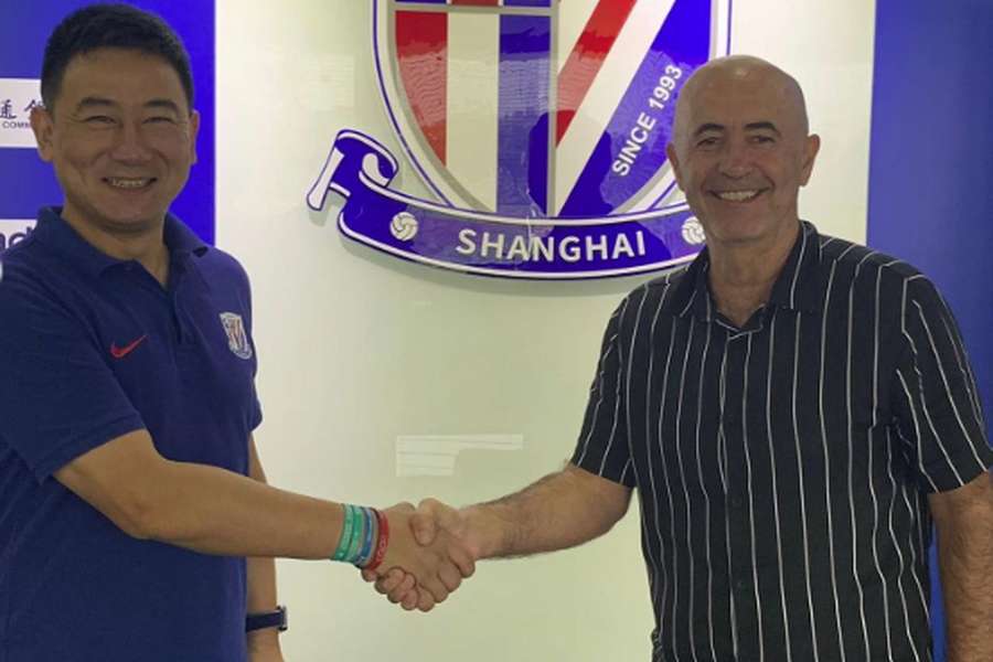 Leonel Pontes foi hoje oficializado como diretor técnico do Shangai Shenhua