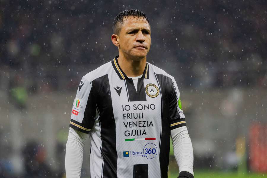 Alexis Sánchez, internacional chileno da Udinese