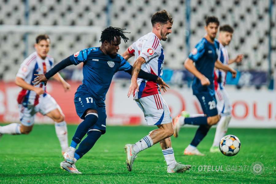 Oțelul s-a impus categoric și în tur