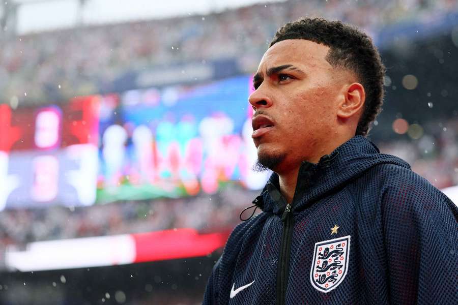 Morgan Rogers walks onto the pitch ahead of England's match with Panama Morgan Rogers walks onto the pitch ahead of England's match with Panama