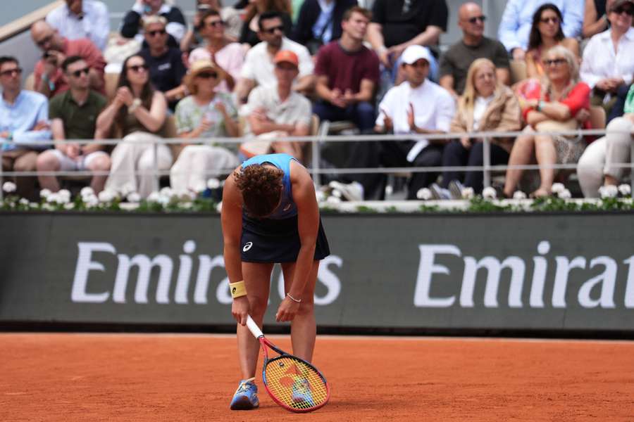 Finalista há um ano, Paolini caiu nos oitavos de final