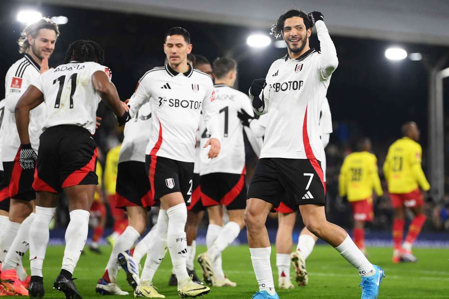 Raúl Jiménez, protagonista de nuevo con el Fulham.