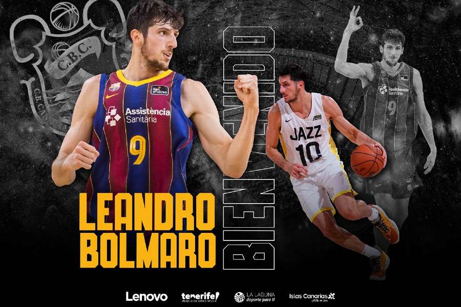 El Lenovo Tenerife ficha a Leandro Bolmaro