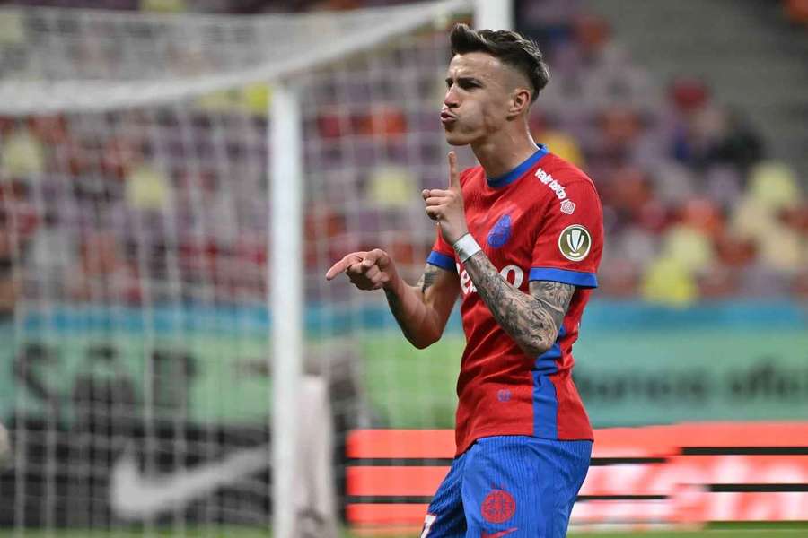 Octavian Popescu, amendat de FCSB după reacția nervoasă