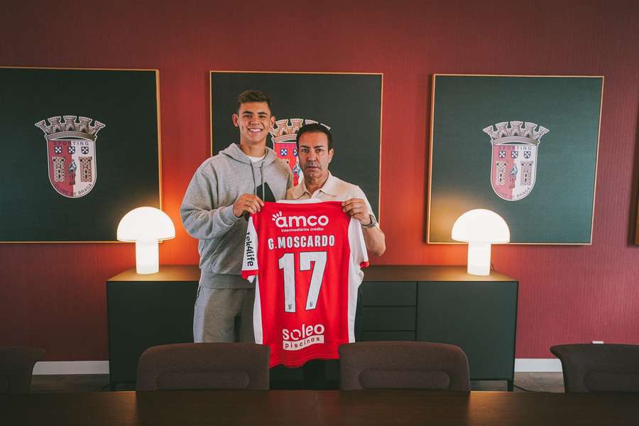 Moscardo chegou a Braga por empréstimo do Paris SG