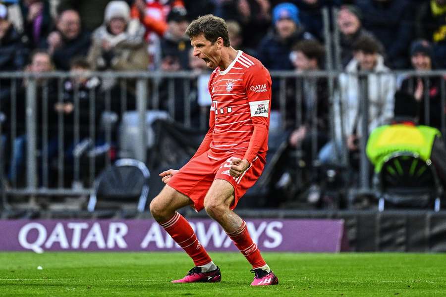 Müller entschied das Spiel mit seinem Doppelpack früh