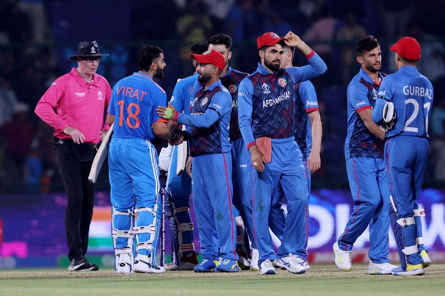 Afghanistan suffered an eight-wicket defeat against India