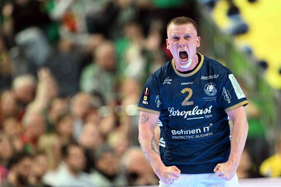 Noah Beyer jubelt für den BHC