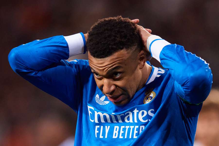 Mbappé à Valence le week-end dernier.