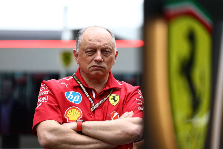 Fred Vasseur privește