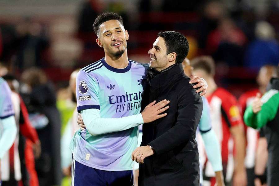 William Saliba se destacou na temporada da equipe de Arteta