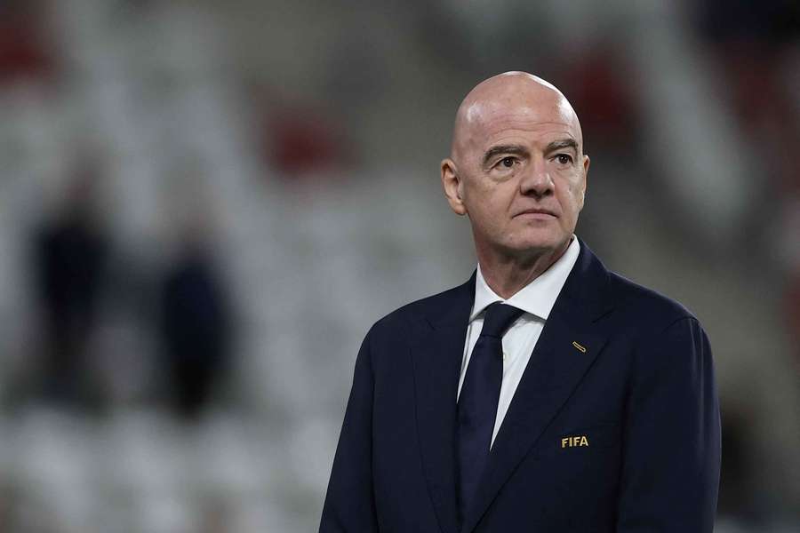 Gianni Infantino, cette semaine. Gianni Infantino, cette semaine.