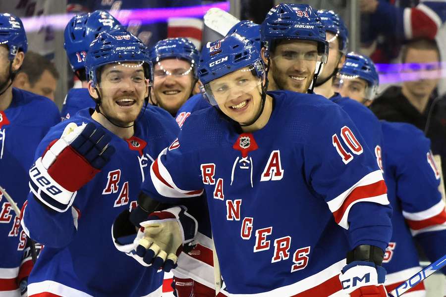 New York Rangers vinder grundspillet i NHL med sikker sejr: Eller stadig med i ræset